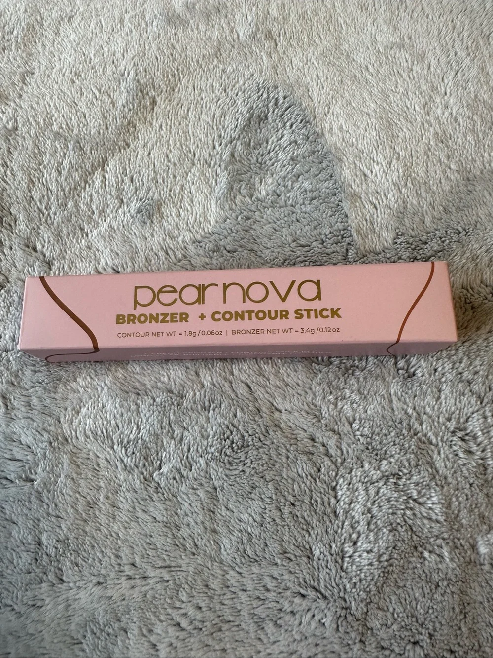 KVd Lock-It Finishing Powder & Pearnova Bronzer + Contour Stick - Black & Pink